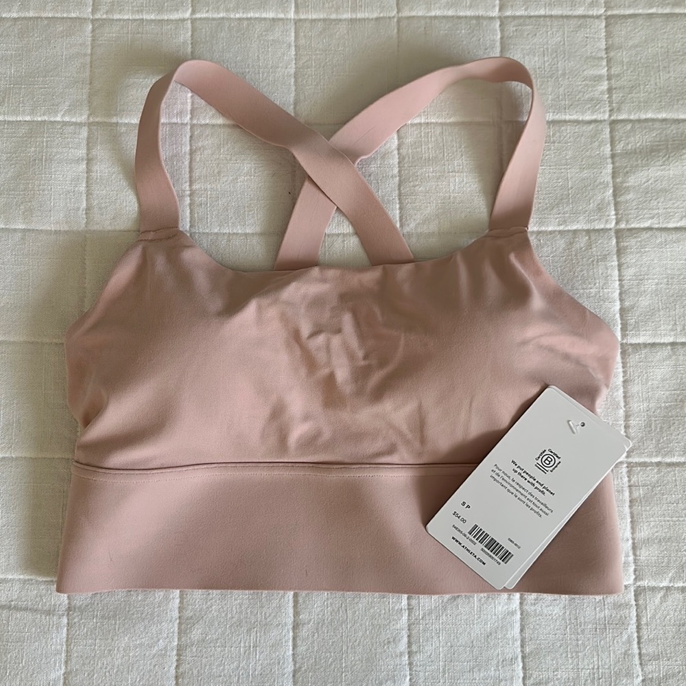 Athleta Warrior Longline Bra Size Small (D-DD) NWT